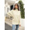 ImilyBela Damenpullover mit Rollkragen Oversize Golf Grobstrick Beige XXL — oversize pullover, pullover damen mit rollkragen, strickpullover 6