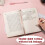 Hard Shell A5 Notebook with Elastic Band PU Leather Diary, Suitable for Office, School and Daily Note-Taking Black 2