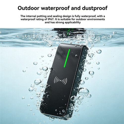 IP67 Waterproof RFID IC ID Card Reader WG-26/34 Output, Contactless Card Reader Access Control Controller Black