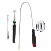 Telescoping Magnetic Pickup Tools Set Extendable Magnetic Pick Tools Flexible Bendable Spring Magnet Stick Magnetic