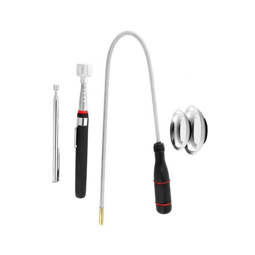 Telescoping Magnetic Pickup Tools Set Extendable Magnetic Pick Tools Flexible Bendable Spring Magnet Stick Magnetic 4761835881511
