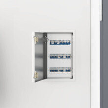 vidaXL Access Panel White 33 x 23 x 3 cm Steel