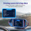 P26 OBD GPS Car HUD Speedometer with Slope Meter Altitude Display and Multi-Language Dashboard 6