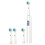 Advanced 5-Speed Electric Toothbrush with 360 Rotating Soft Bristle , USB Rechargeable White 1