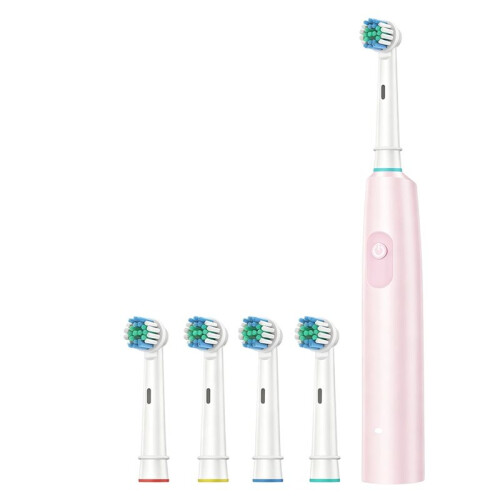 Advanced 5-Speed Electric Toothbrush with 360 Rotating Soft Bristle , USB Rechargeable