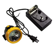 Lanterna de Cabeça Sem Fio LED BK2000 KL2.5LM para Mineração Luz de Segurança Lâmpada de Cap US Plug