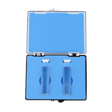 Quartz Glass UV Spectrophotometer Cuvette, 5mm Optical Path, 1.7ml,2 Pcs/Box 5mm