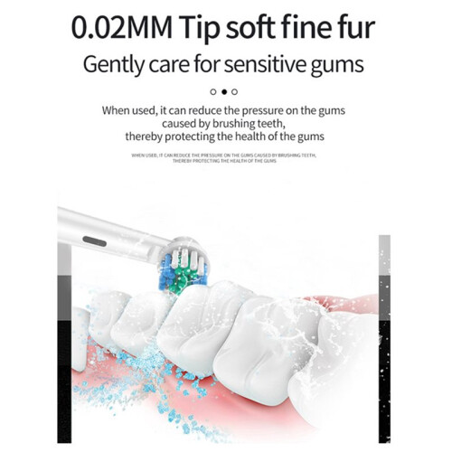 Advanced 5-Speed Electric Toothbrush with 360 Rotating Soft Bristle , USB Rechargeable 1