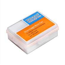 1PC NP-FW50,NP-W126,LP-E17 Camera Battery Storage Box TF Memory Card Case for LP-E12 LP-E10 NB-10L NB-2L