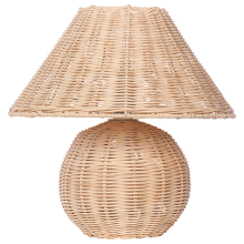 Table Lamp CINDER Rattan Natural