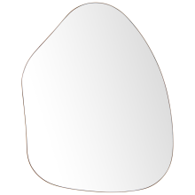 Wall Mirror PUTEAUX 70 cm 92 cm Metal Gold