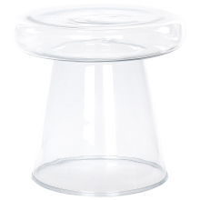Side Table CALDERA Glass Transparent