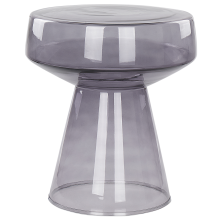 Side Table LAGUNA Glass Grey