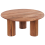 Beliani Coffee Table COLINA Acacia Wood Brown 1