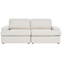 Sofa 3 Seater ALLA Fabric Light Beige