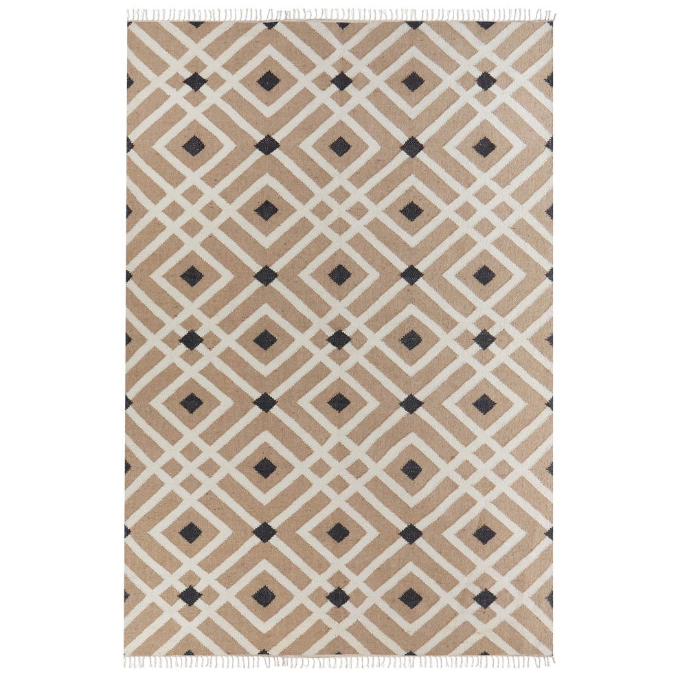 Beliani Rug Esencik Beige 200 X 300 Cm Jute
