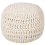 Beliani Pouffe ARPATU Cotton Light Beige 1