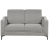 Beliani Sofa 2 Seater FENES Fabric Grey 1