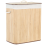 Beliani Laundry Basket KANDY Bamboo Light Brown 100 L 1
