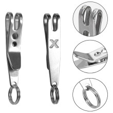 2X Mehrzweck Clip Schlüssel Anhänger, Aufhängen Clip Werkzeug mit Karabiner, Perfekt für Aufhängen Von EDC Werkzeugen, Taschen Lampen Usw.