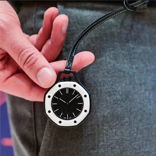 Montre de Poche Octogonale Style , Mouvement à Quartz, Couleur 2