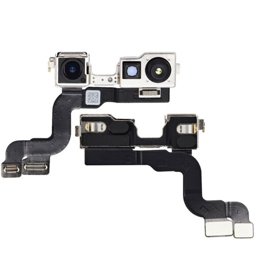 For  14PLUS Small Front Face ID Facing Sensor Camera Flex Cable Replacement Parts Repair Accessories, Front Camera