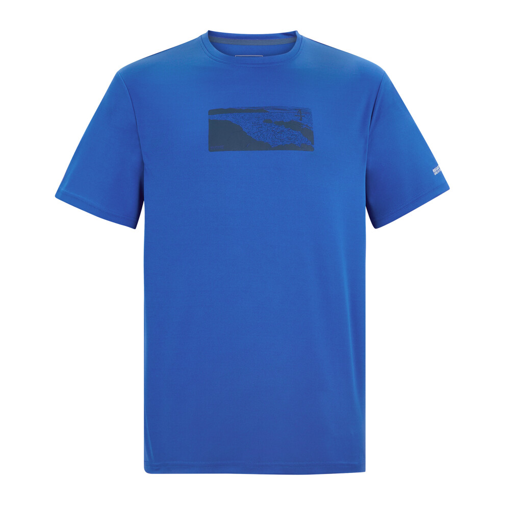 Regatta (Xl, Olympian Blue) Mens Fingal River T-Shirt