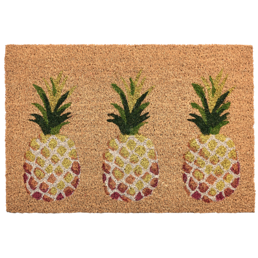 Beliani Doormat Ozamiz Natural 40 X 60 Cm Coir