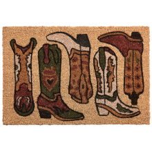 Doormat CARMONA Natural 40 x 60 cm Coir