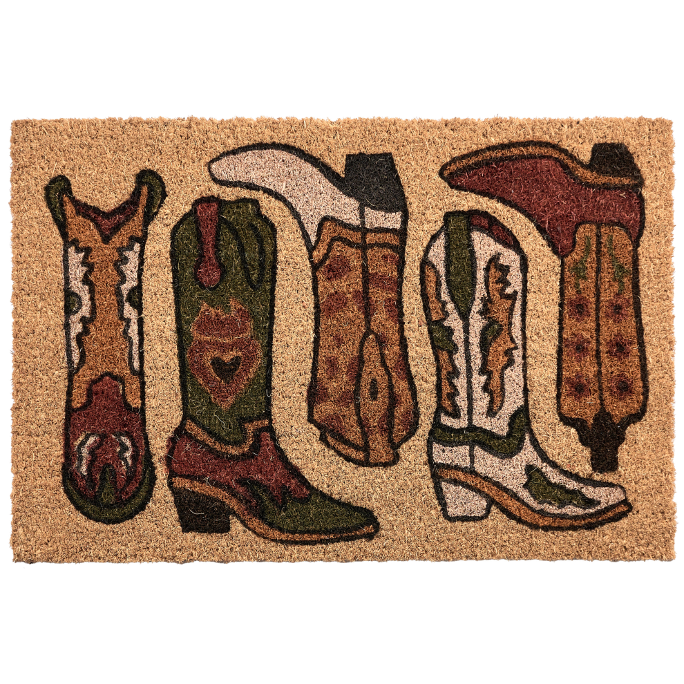 Beliani Doormat Carmona Natural 40 X 60 Cm Coir
