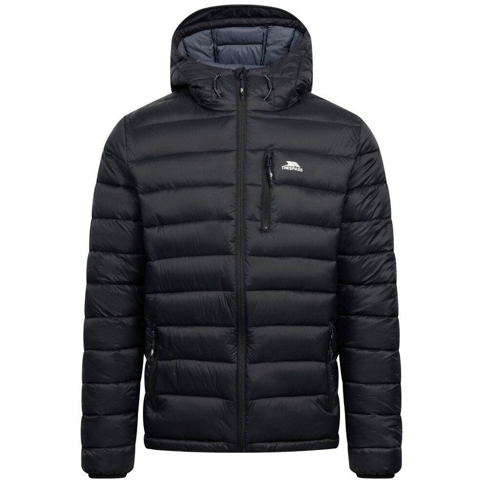 Trespass (L, Black) Mens Mikail Padded Jacket