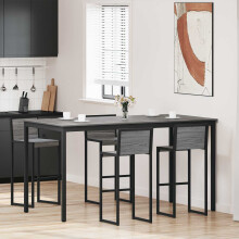 vidaXL Standing Bar Table Engineered Wood