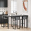 VidaXL vidaXL Standing Bar Table Engineered Wood 1