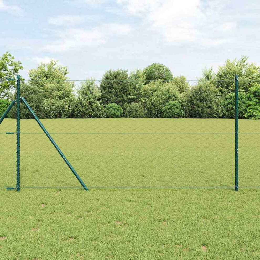 Vidaxl Ground Fix Welded Wire Fence 50 X 1.2 M (W X H)
