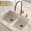3 - 1/2 Inch Kitchen Sink Drain Strainer Assembly Garbage Disposal Flange Stopper Plug Garbage Disposal  Guard 2