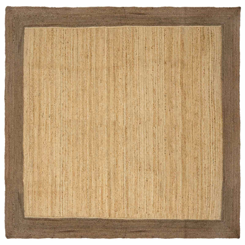 Vidaxl Area Rugs Grey 240 X 240 Cm Jute