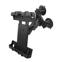 Suction Cup Mount Tablet Holder for Pro 12.9 Adjustable Clamp Mount Stand Industrial Warehouse for Large Tablets