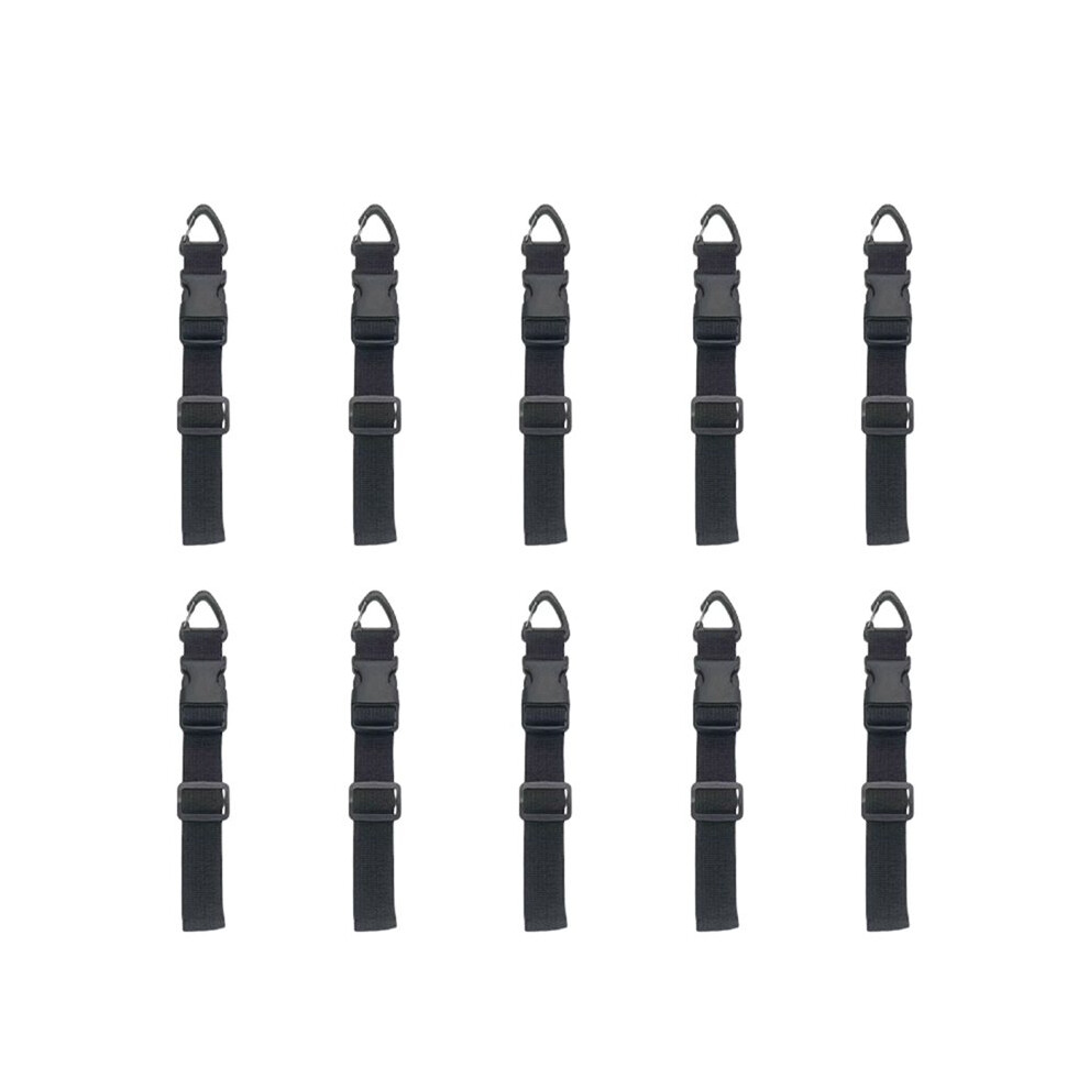 10Pcs Storage Straps,Trilancer Hook-And-Loop Cord Organizer Hanger With Triangular Buckle For Cables, Wires, Rope, Hoses 4713564159911