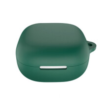 Siliconen Oordopjes Case Anti-Drop Stofdicht Oplaaddoos Huls Schokbestendig voor Soundcore R60iNC Groen