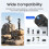 AMAGISN Quick-Release  Tripod One-Touch Auto Open 1.5kg Load Ultra-Light for    Camera Accessories 5
