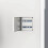 VidaXL vidaXL Access Panel 2 pcs White 23 x 23 x 3 cm Steel 1