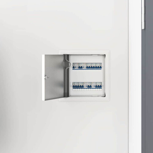 VidaXL vidaXL Access Panel 2 pcs White 23 x 23 x 3 cm Steel
