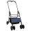 VidaXL vidaXL Folding Pet Stroller Adjustable Blue 81 x 47 x 99 cm Polyester 5