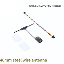 RATE ELRS 2.4G PRO-Mottagare med T-Antenn för FPV-Racingdrönare och FPV-Fyrhjulingar med Lång Räckvidd, Stabil Signal, RC-Modelldelar