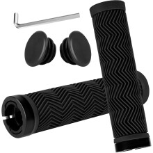Puños de Bicicleta Ergonómicos Antideslizantes MTB 22 mm Turquesa — agarre manillar bici, accesorios ciclismo mtb