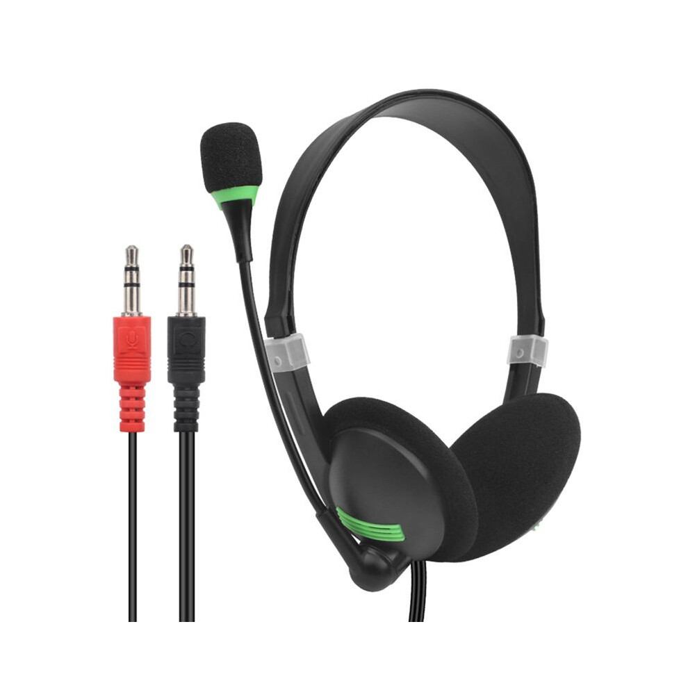 3.5Mm Wired Headphones With Microphone Noise Cancelling Headset Usb Earphone For Laptop Pc Computer 4712591318056