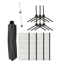 For A8 A6 X620 X623 Sweeper Accessories Filter Side Brush Rubber Brush Replacement Pack Brush