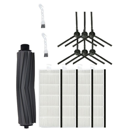 For  A8 A6 X620 X623 Sweeper Accessories Filter Side Brush Rubber Brush Replacement Pack Brush