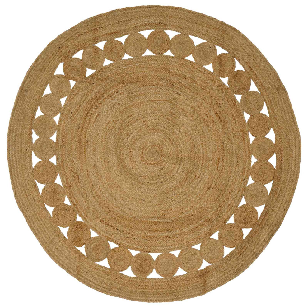Vidaxl Area Rugs Natural Ø 210 Cm Jute