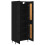VidaXL vidaXL Highboard 2 pcs Black Oak Engineered Wood 5
